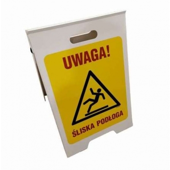 EM020 Potykacz "Uwaga! Śliska podłoga"